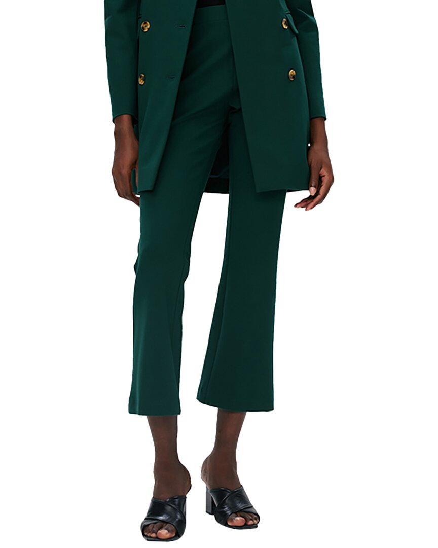 Shop Diane Von Furstenberg Juno Two Pants In Green