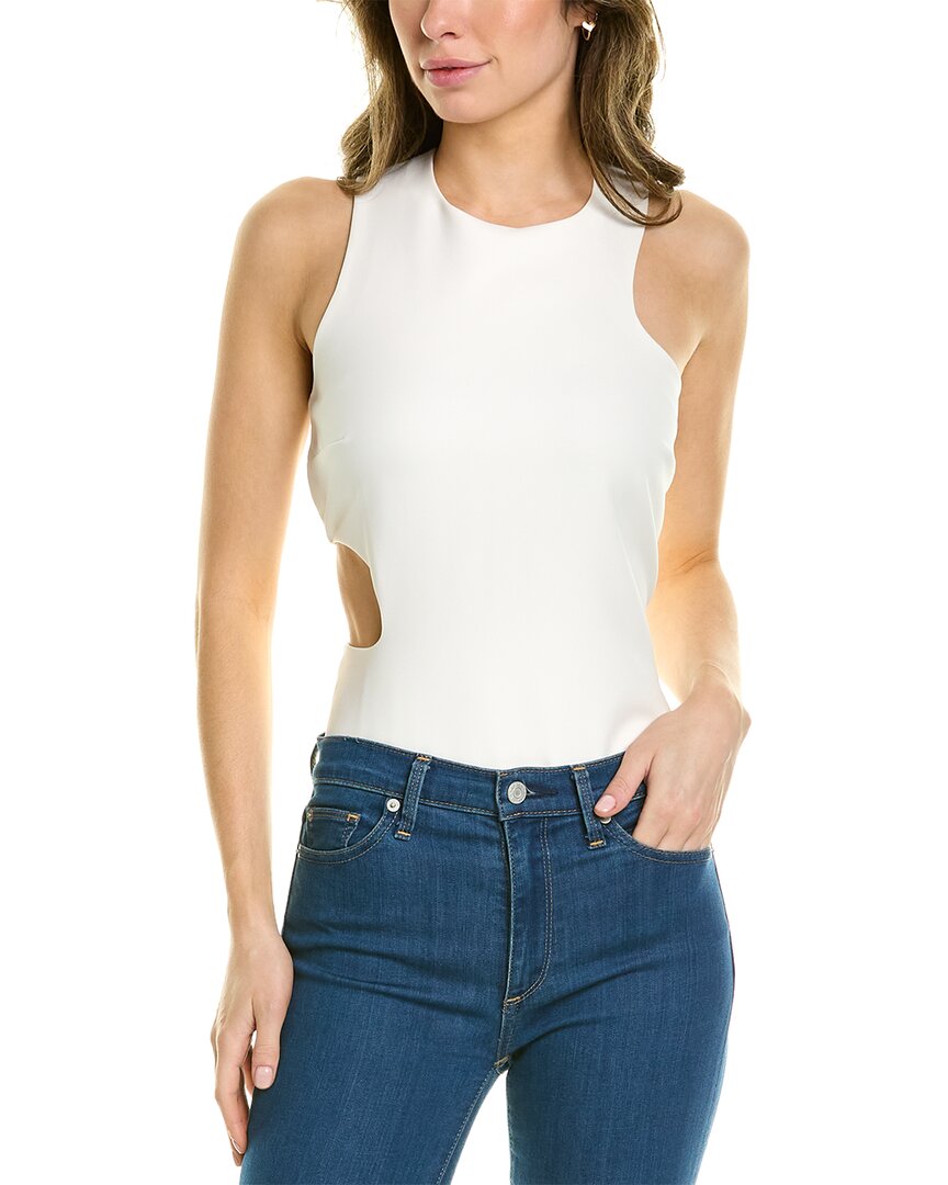 Bcbgmaxazria High neck Bodysuit In White ModeSens