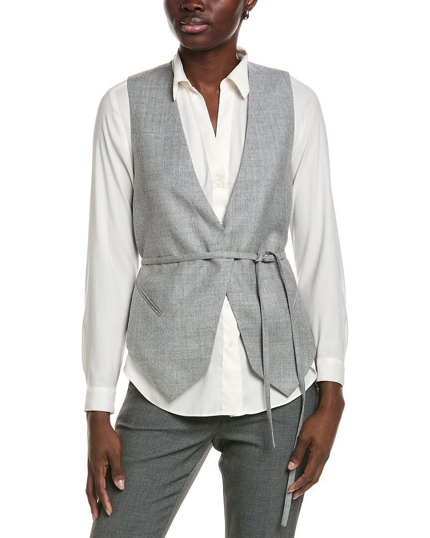 Brunello Cucinelli Gilet Blazer In Multi