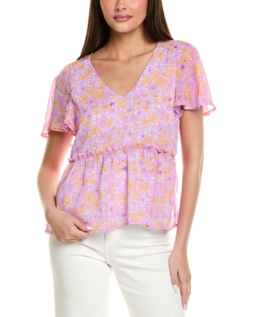 Anna Kay Esma Top In Purple