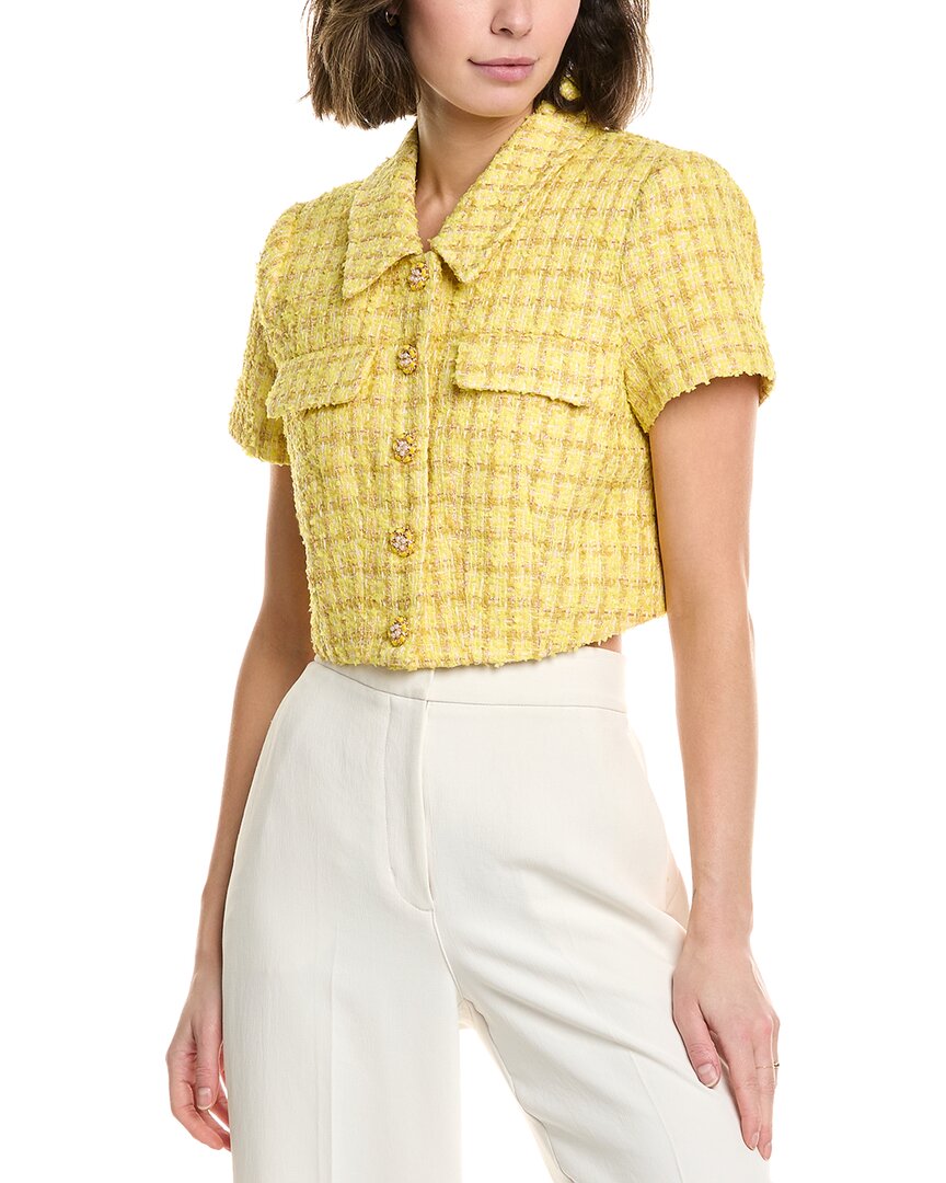 Astr The Label Mavey Jacket In Yellow