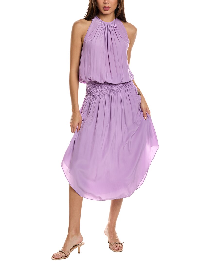 Ramy Brook Sleeveless Audrey Midi Dress In Purple