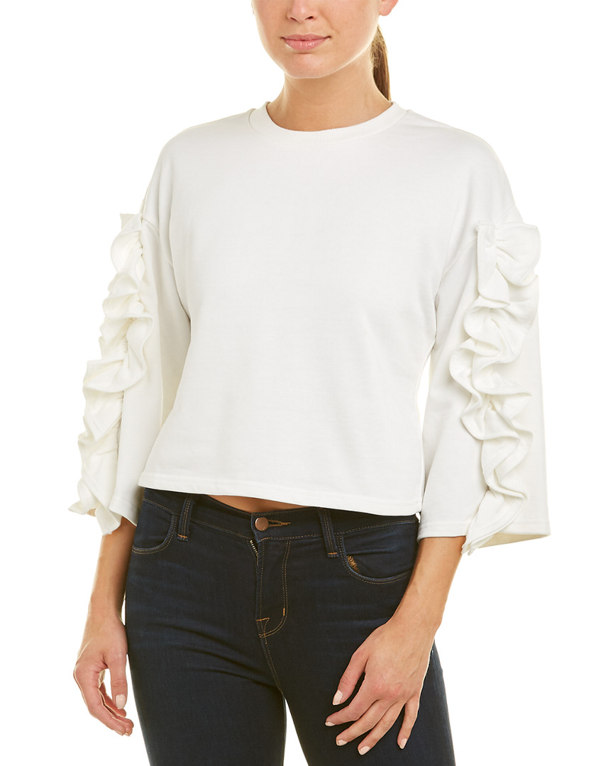 Image of J.O.A. Ruffle Sleeve Top