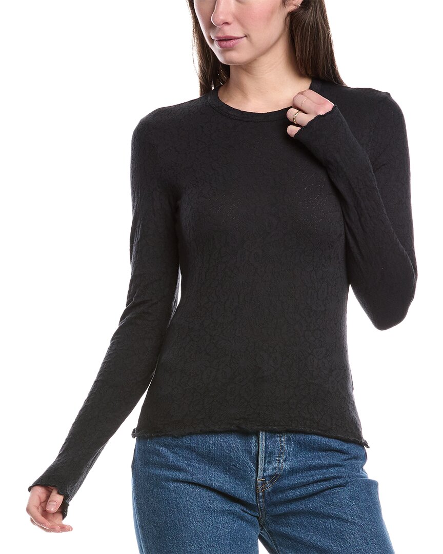 Rag & Bone Luca Slim Top In Black