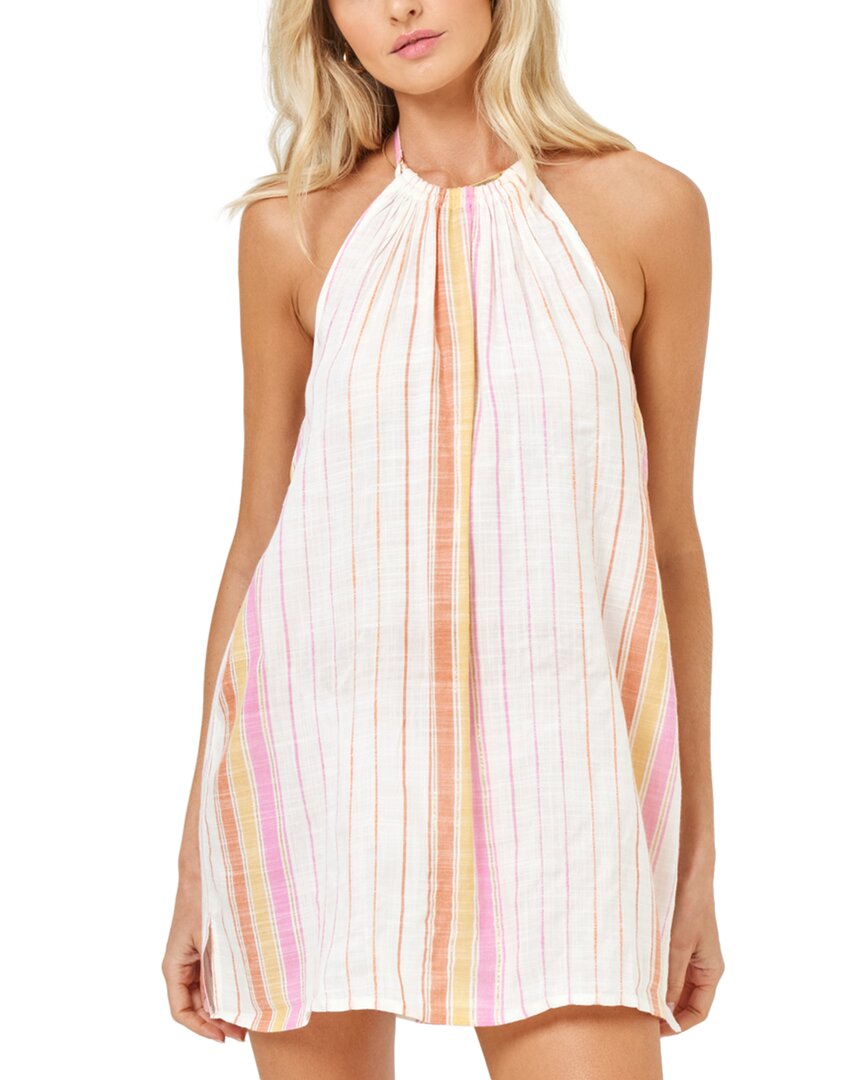 L*space Lydia Cover Up Dress In Vaca Stripe