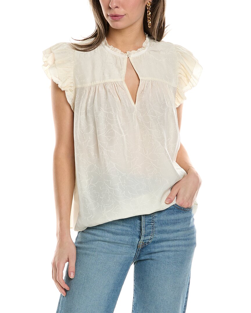 Ba&sh Ba & Sh Cap Sleeve Blouse