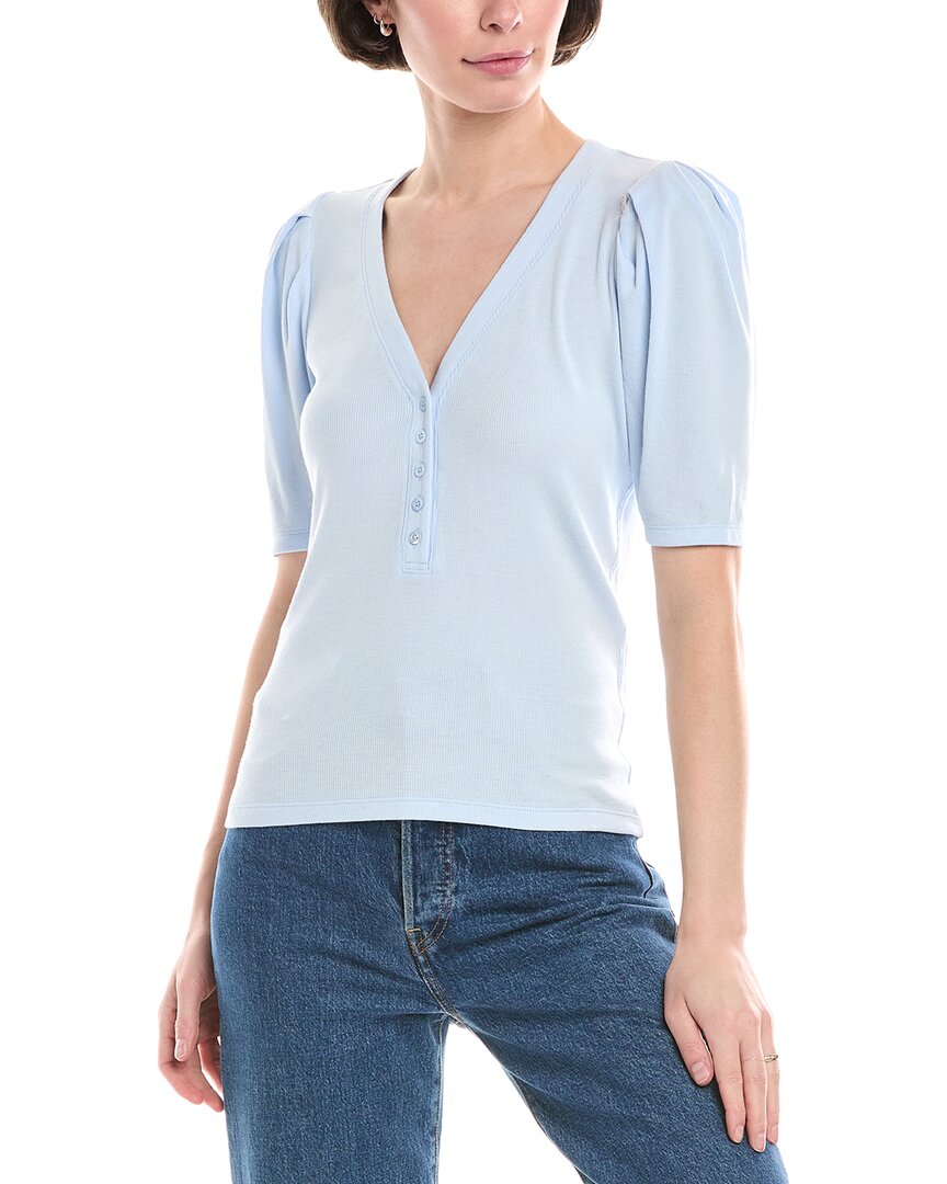 FRAME FRAME DENIM RUCHED HENLEY