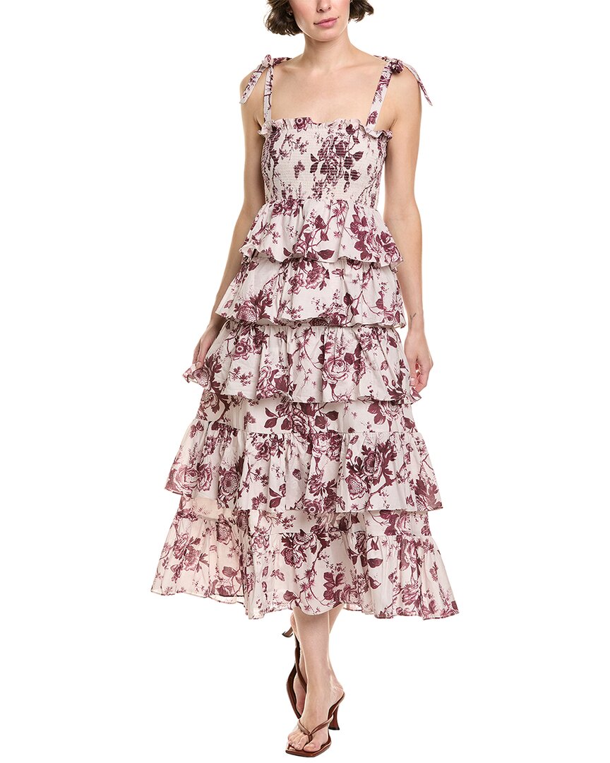Serenette Maxi Dress In Multi