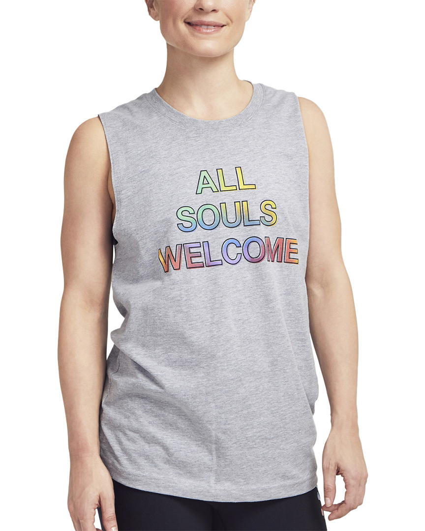 Image of SOUL by SoulCycle Pride Slogan Tank Top