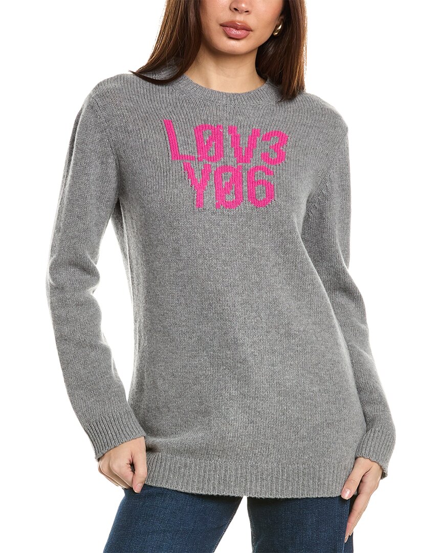 Red Valentino Wool Sweater In Grey