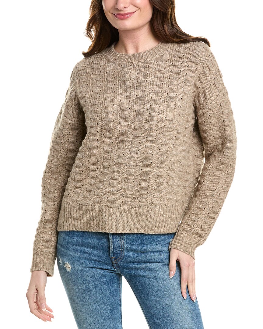 Splendid Candace Wool-blend Sweater In Brown