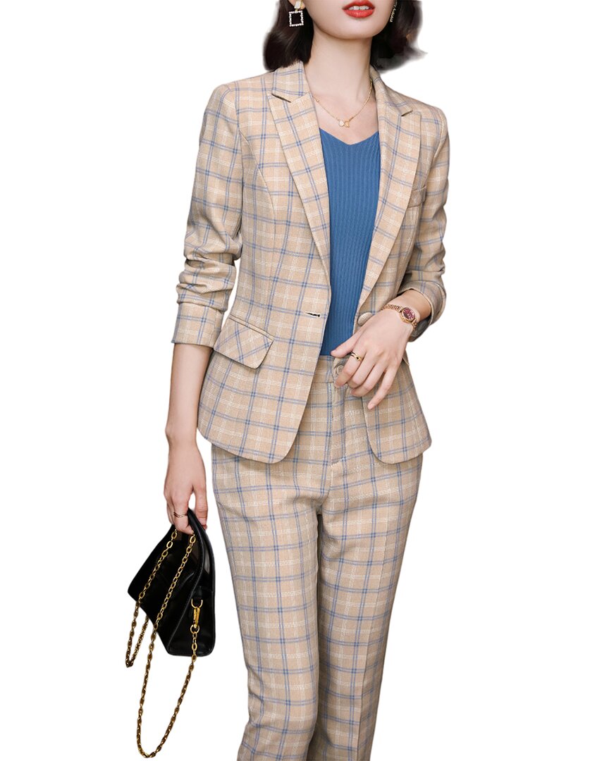 Bossy Chic 2pc Blazer & Pant Set