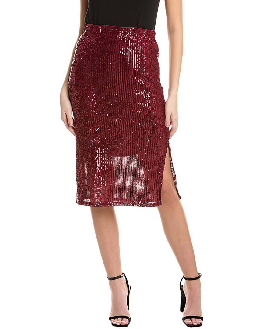 Shop Vince Camuto Skirt In Red
