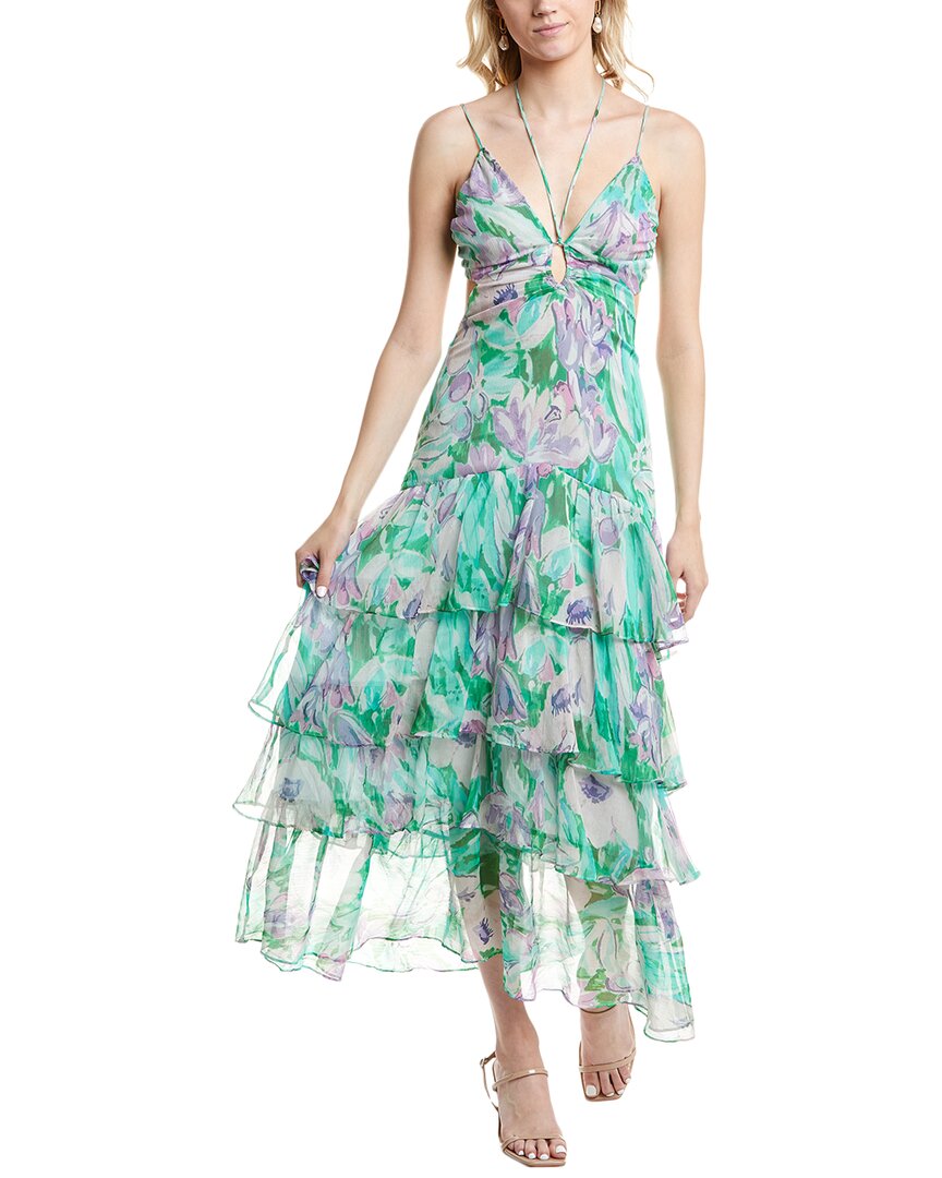 Astr The Label Aneira Maxi Dress In Brown