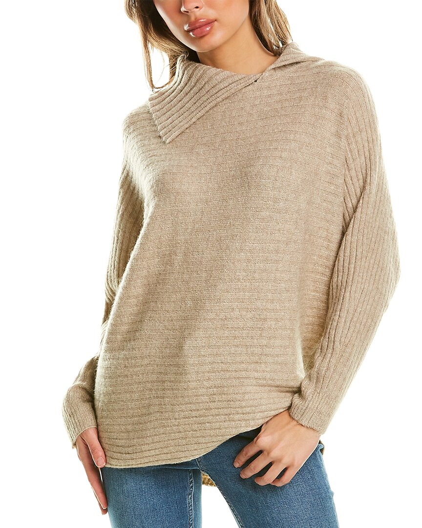 Shop Max Studio Ribbed Tunic Sweater