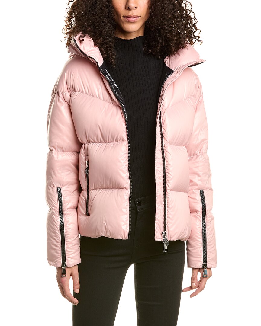 Moncler Huppe Jacket In Pink