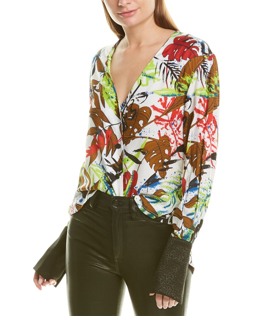 Image of Yigal Azrouel Button Front Top