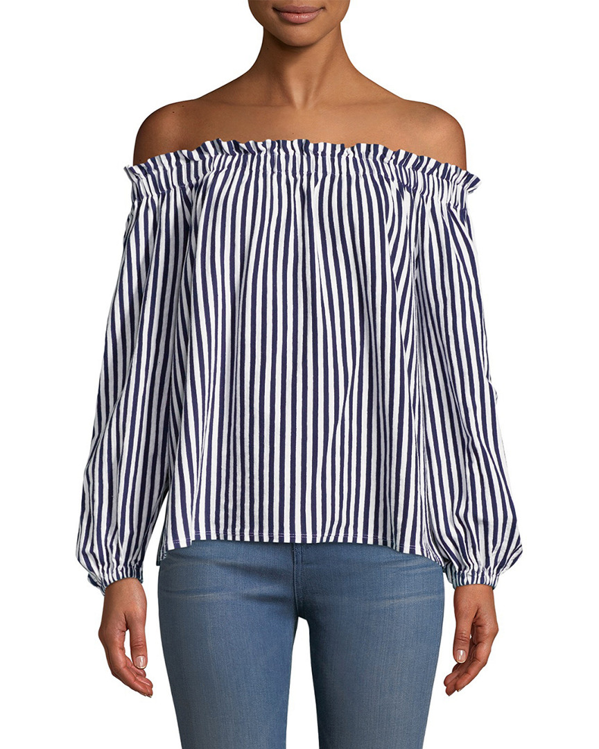 Image of MDS Stripes Lauren Stripes Top