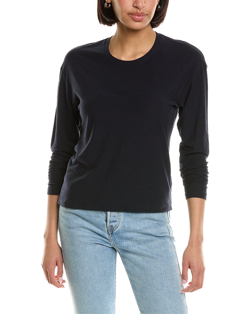 James Perse Boxy T-shirt In Navy