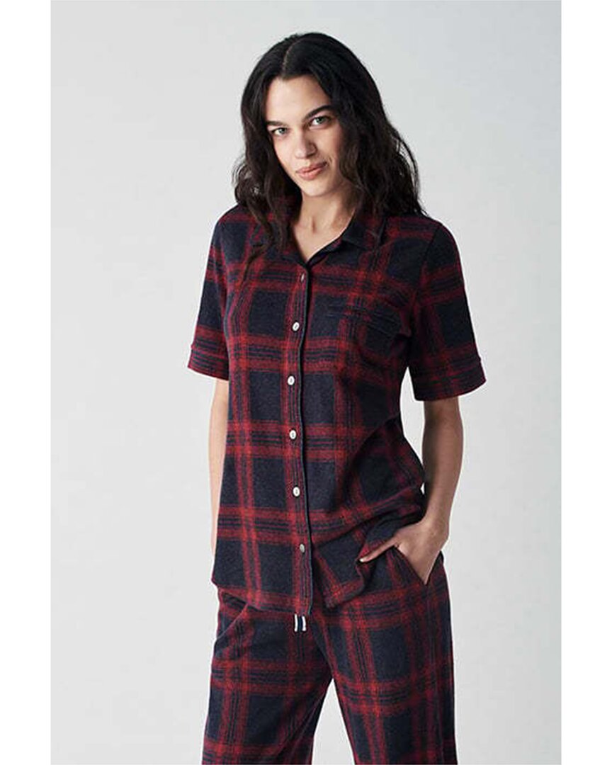 Shop Faherty Pajama Polo Shirt