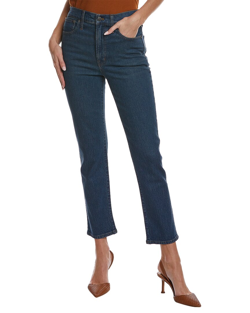 Shop Madewell The Perfect Vintage Blue Black Jean
