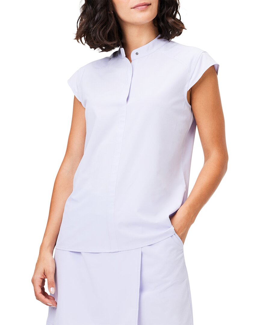 Nic + Zoe Nic+zoe Tech Stretch Snap Neck Tank