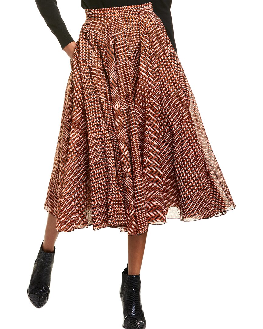 Image of Samantha Sung Aster Midi Skirt