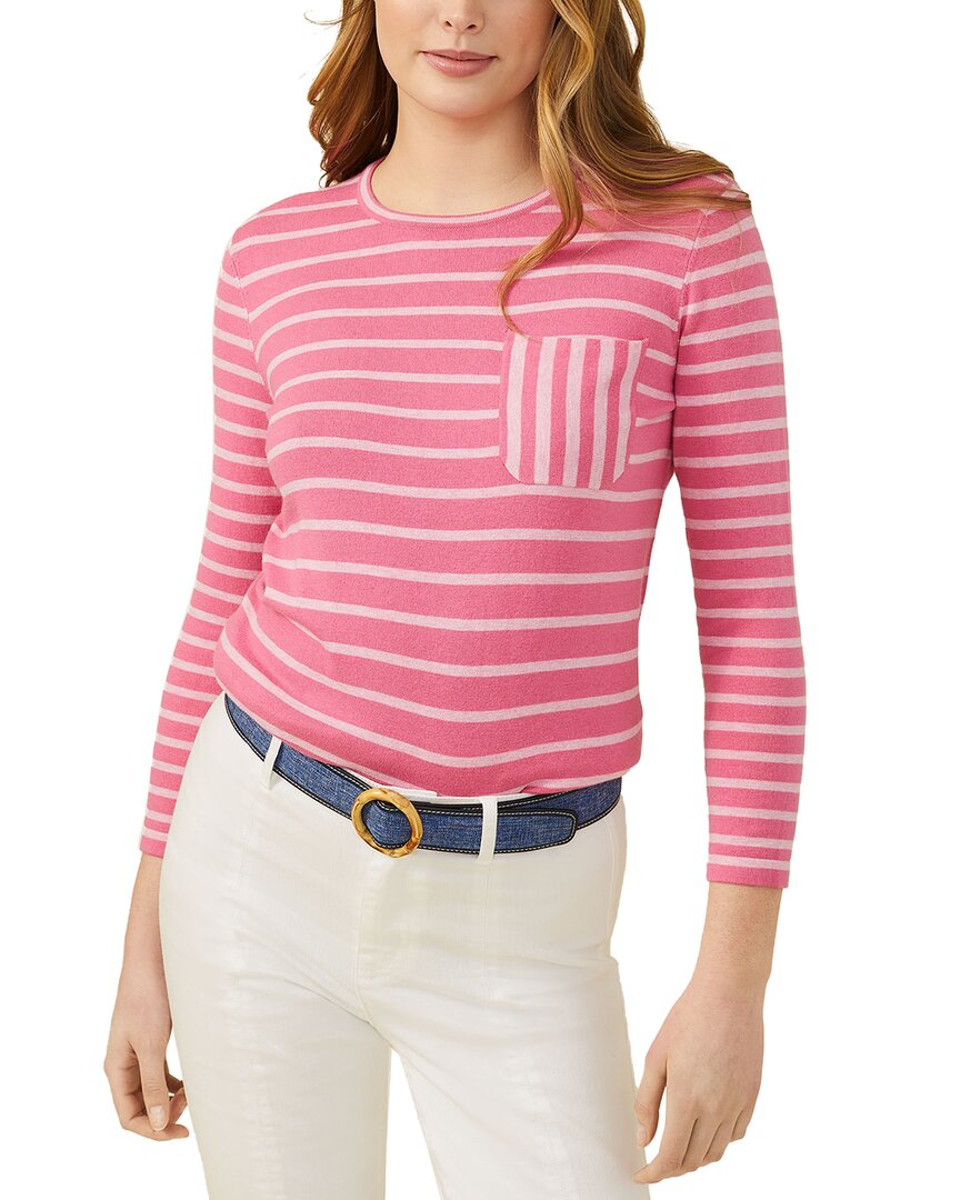 Shop J.mclaughlin Stripe Piper Sweater