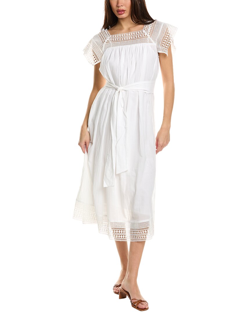 Shop Joie Aspen Midi Dress In White