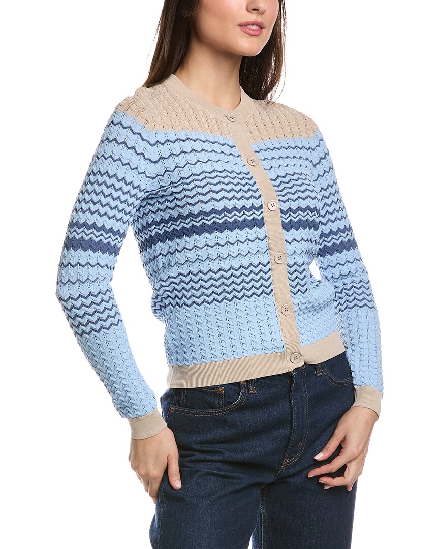 Yal New York Cardigan In Blue