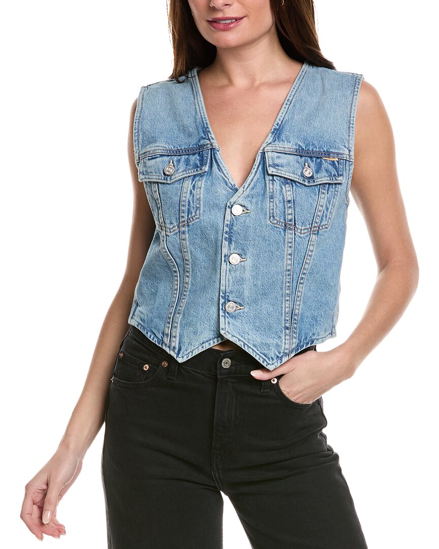 Mother The Bruiser Vest In Blue