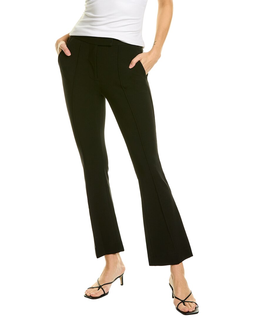 Helmut Lang Womens Leg Zipper Bootcut Leggings In Black