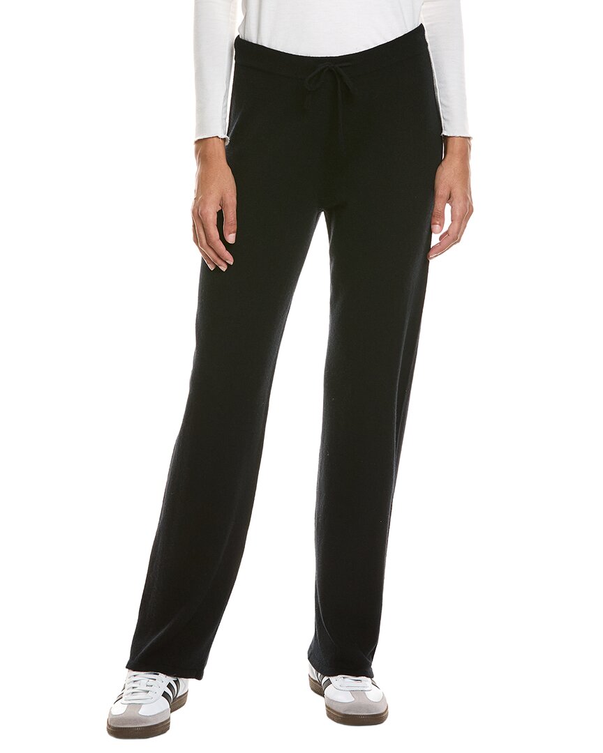 Incashmere Wool & Cashmere-blend Pant In Black