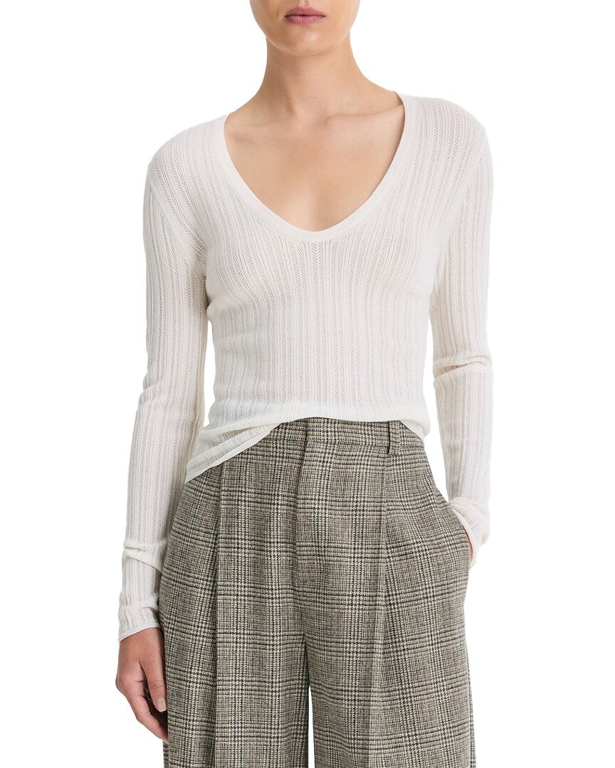 Vince Pointelle Sweater