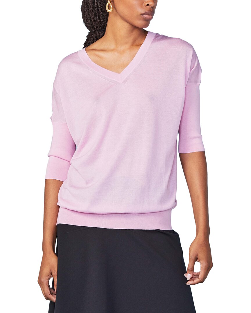 Câllas Callas Kati Wool Sweater In Pink