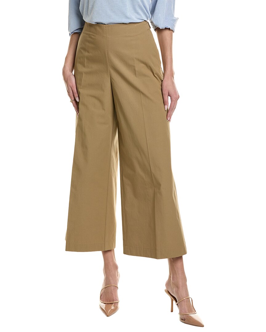Shop Lafayette 148 New York Bowery Pant In Tan