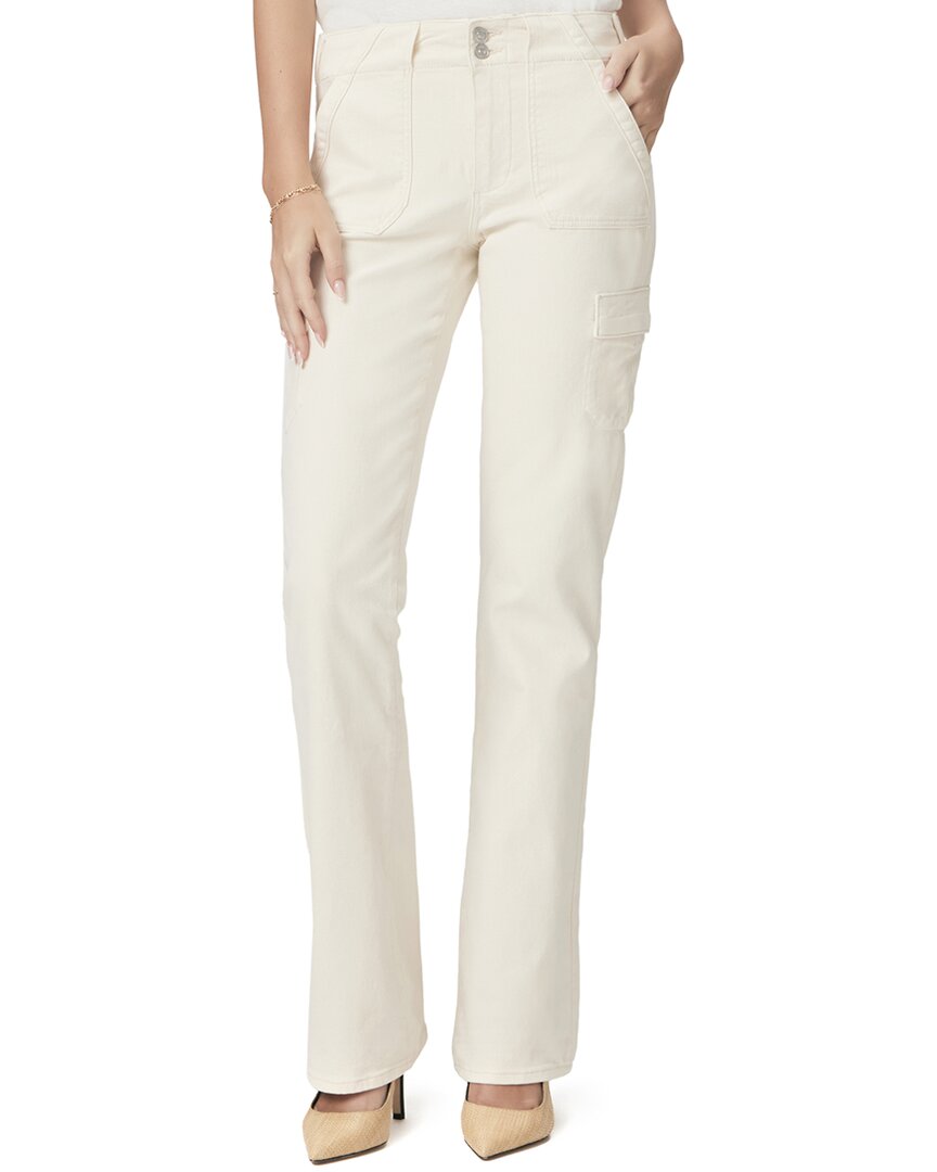 PAIGE PAIGE SLOANE SANDY ECRU WIDE CARGO JEAN 