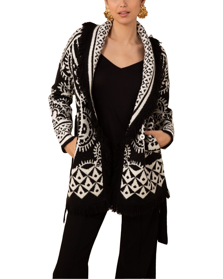 Hale Bob Alessandra Wool-blend Cardigan