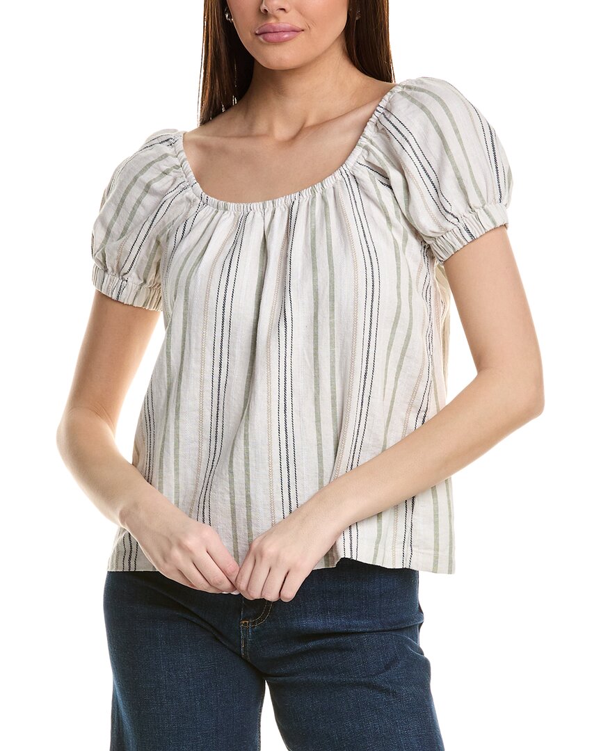 Splendid Farrah Linen-blend Top