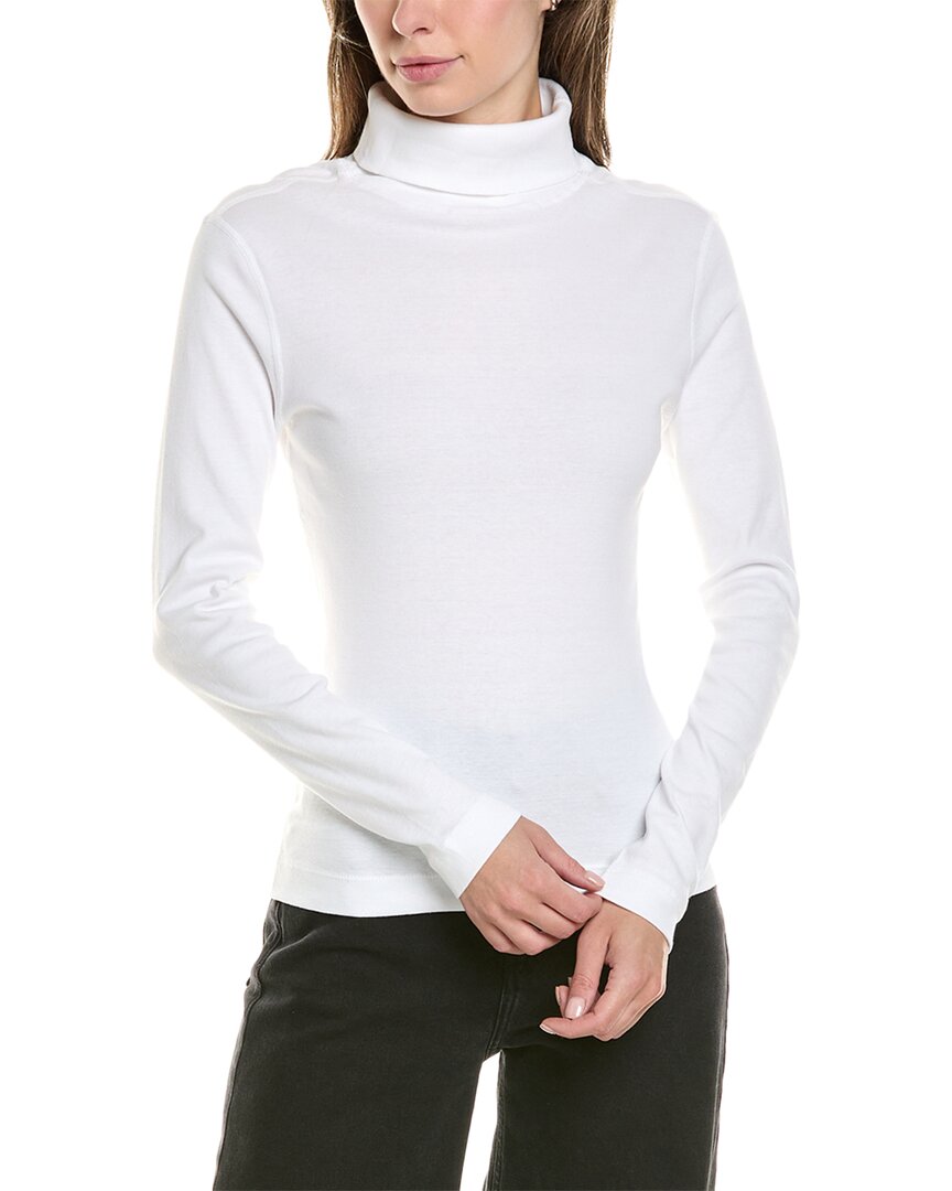 Three Dots Mock Neck Top