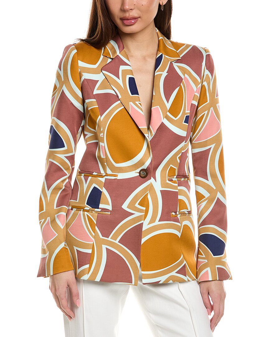 Alexis Solari Jacket In Red
