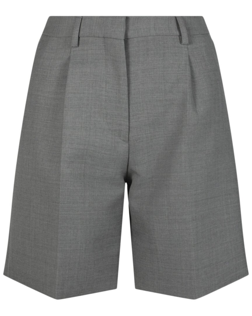 Burberry Lorie Trouser Shorts In Grey