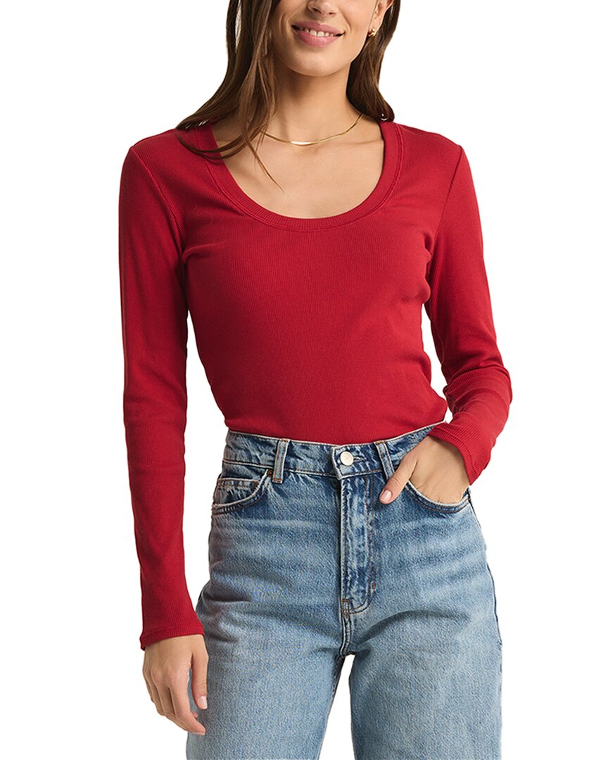 Z SUPPLY Z SUPPLY SIRENA RIB LS T-SHIRT