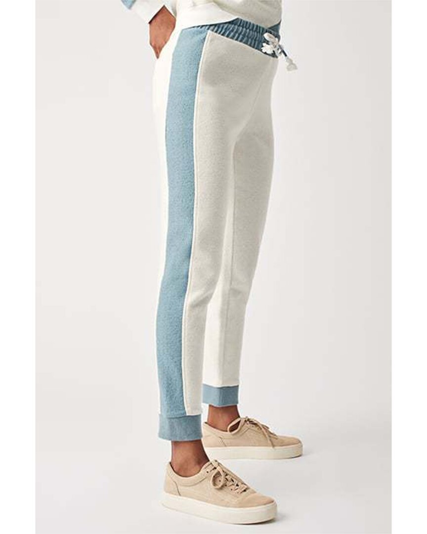 Faherty Ripple Lounge Pant In White