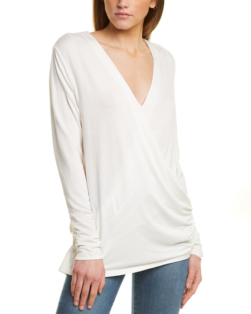 Image of Bobeau Faux Wrap Top