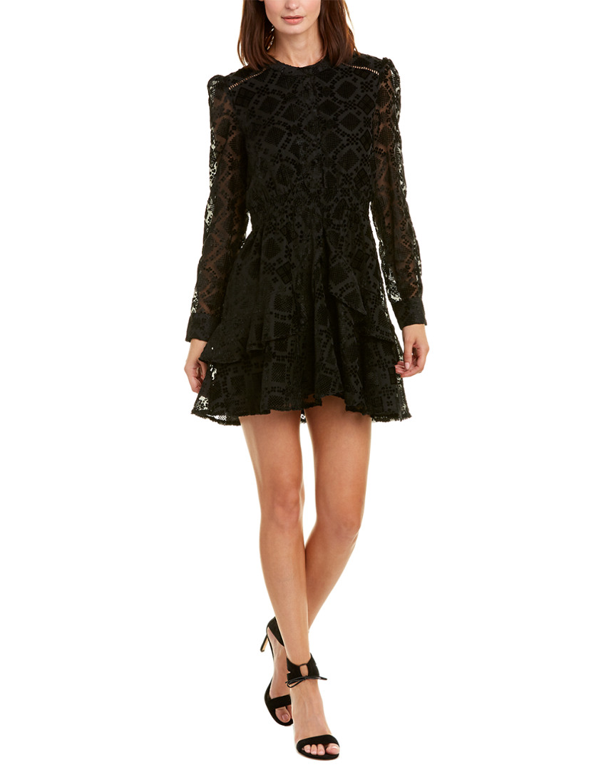 Image of ALLISON Burnout A-Line Dress