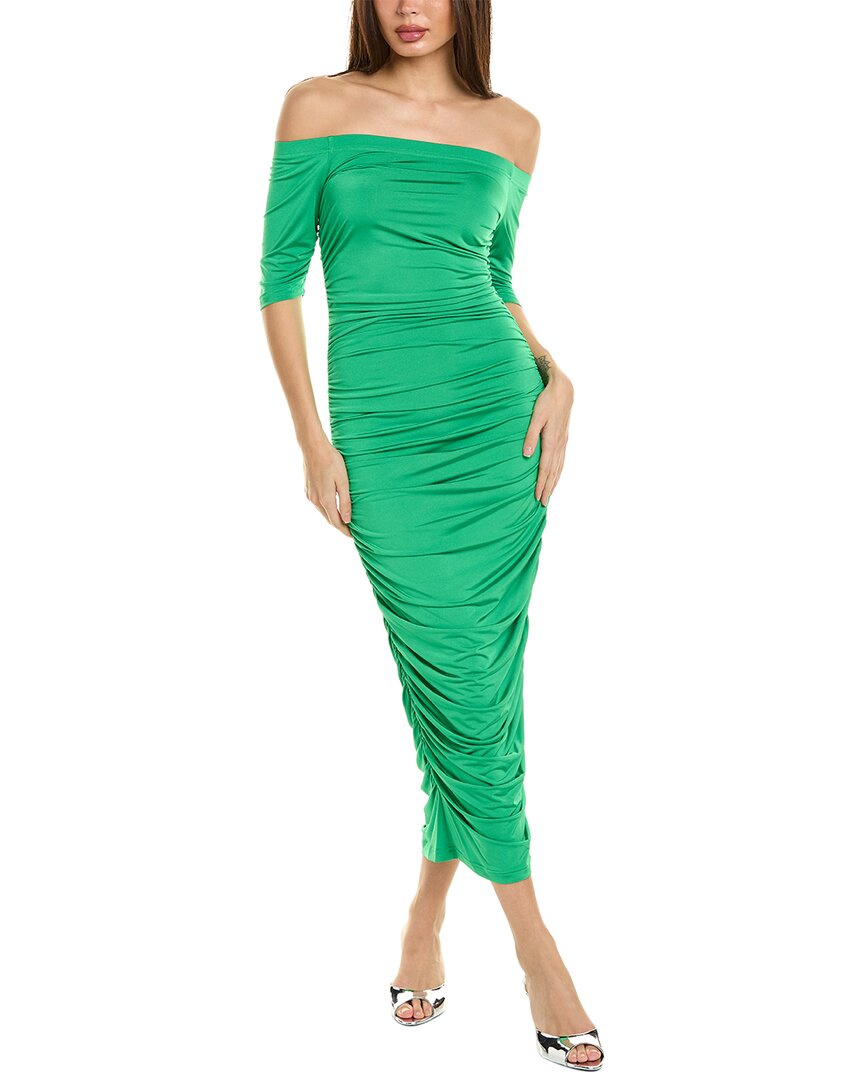 Shop L Agence L'agence Sequoia Dress In Green
