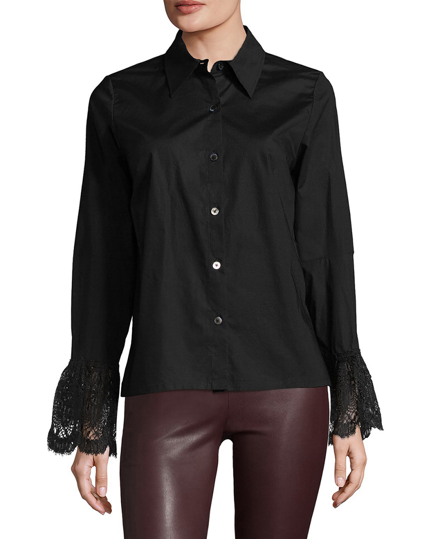 Image of Tracy Reese Lace Cuff Shirt