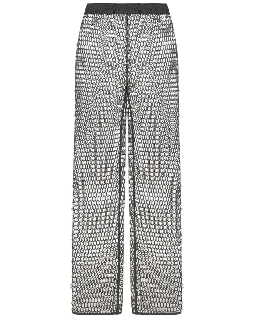 Nocturne Shimmering Threaded Mesh Pants