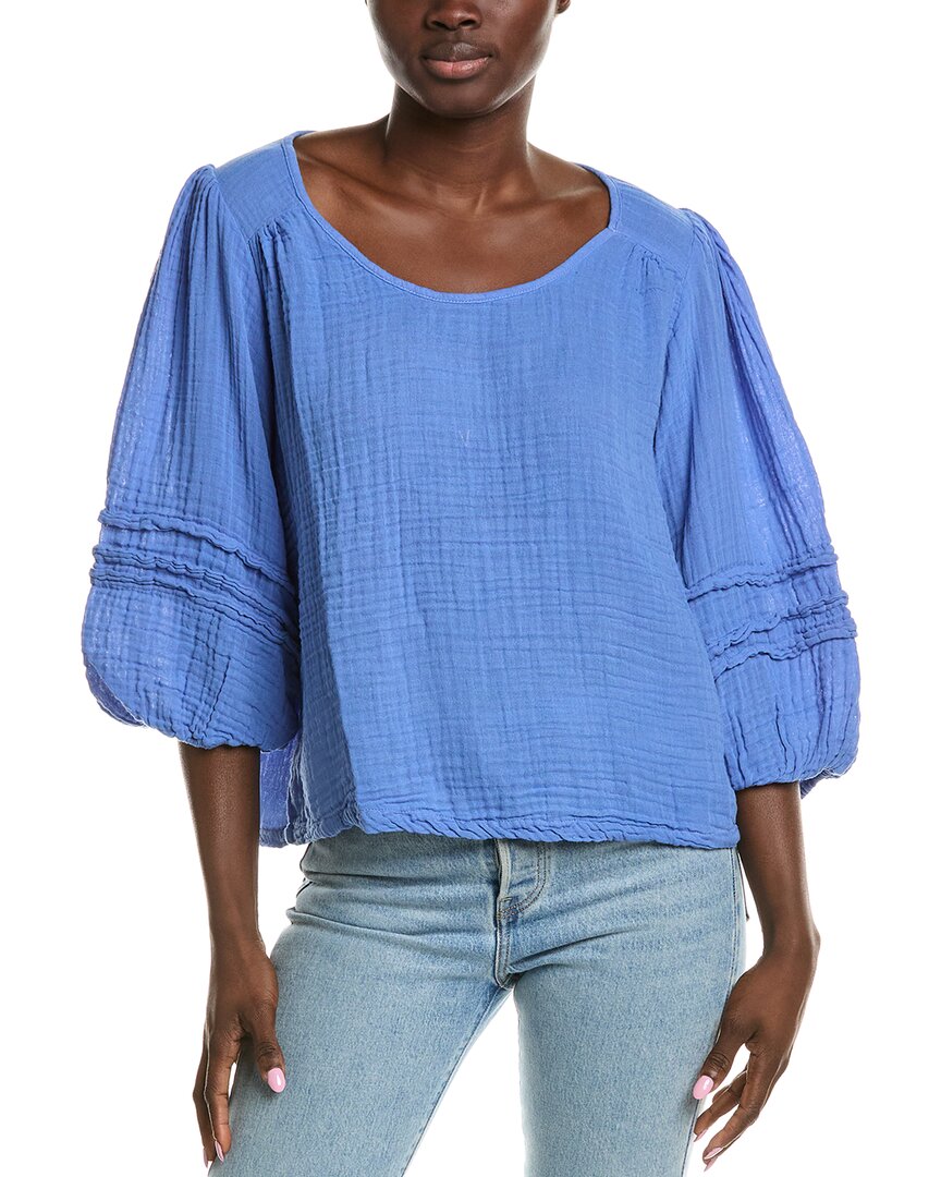 Michael Stars Pruitt Top In Blue